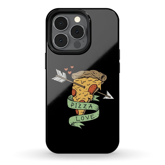 iPhone 13 pro StrongFit Pizza Love by Vincent Patrick Trinidad