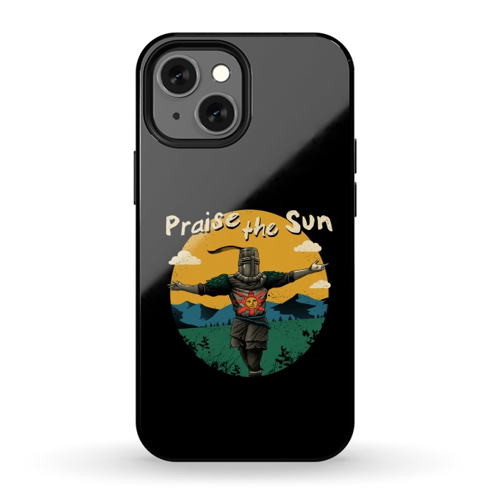 iPhone 13 mini StrongFit The Sound of Dark Souls (Praise the Sun) by Vincent Patrick Trinidad