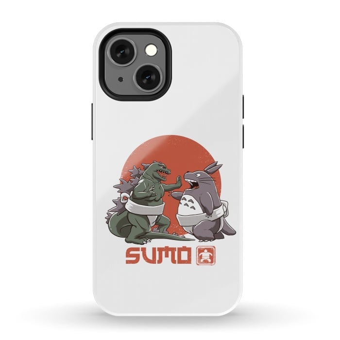 iPhone 13 mini StrongFit Sumo Pop by Vincent Patrick Trinidad