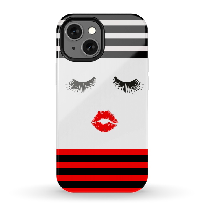 iPhone 13 mini StrongFit kiss me by Vincent Patrick Trinidad