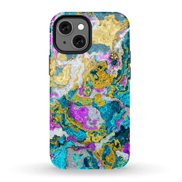 iPhone 13 mini StrongFit Abstract Art I by Art Design Works