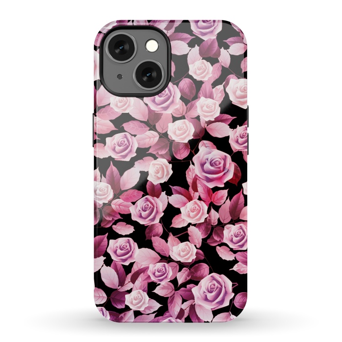 iPhone 13 StrongFit Pink roses by Jms