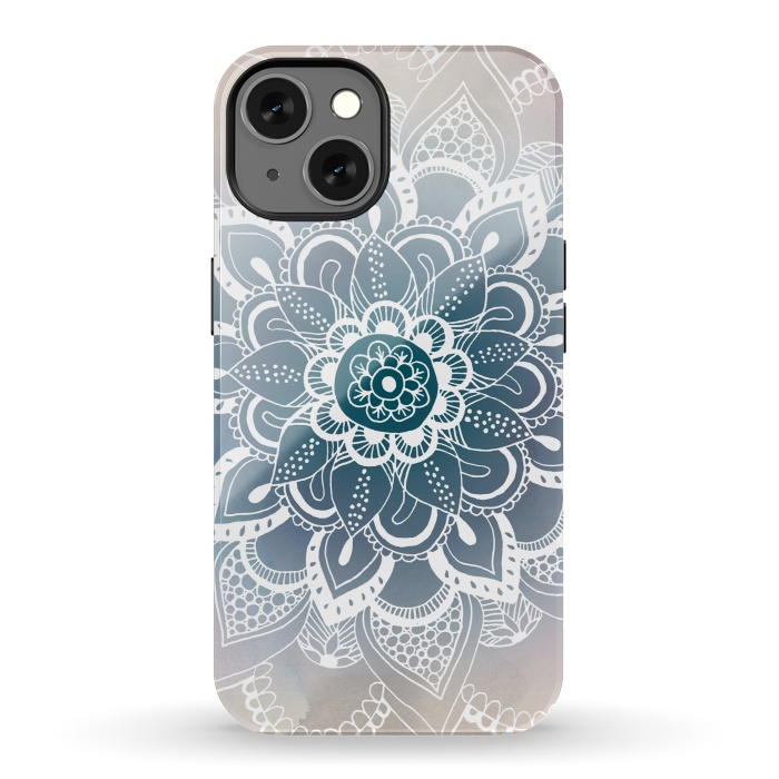 iPhone 13 StrongFit Winter Mandala by Tangerine-Tane