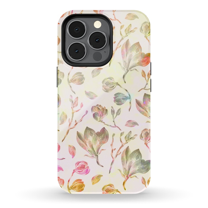 iPhone 13 pro StrongFit Rising Flora by Creativeaxle