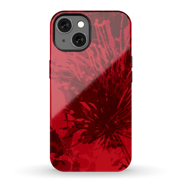 iPhone 13 StrongFit Satori in Red by Majoih