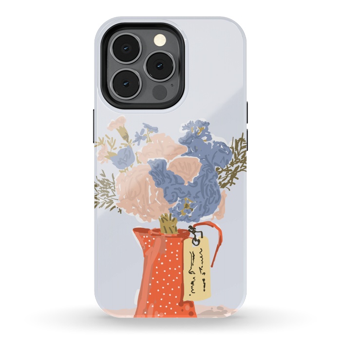 iPhone 13 pro StrongFit Flowers With Love by Uma Prabhakar Gokhale