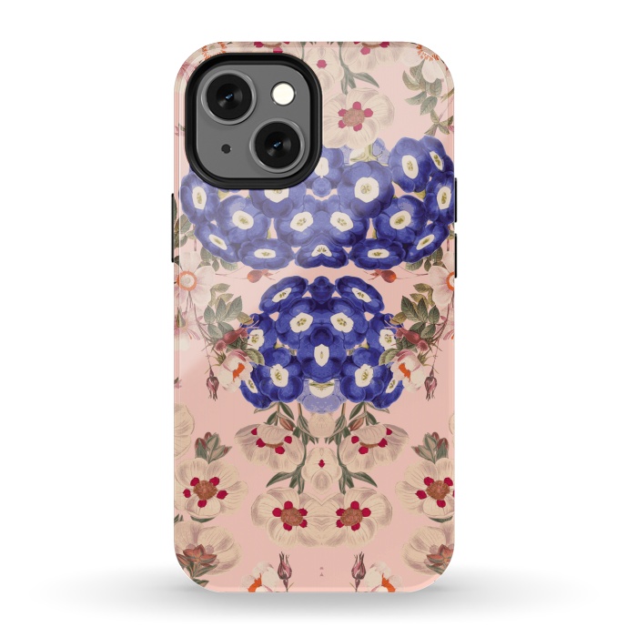 iPhone 13 mini StrongFit Soft Florals by Zala Farah
