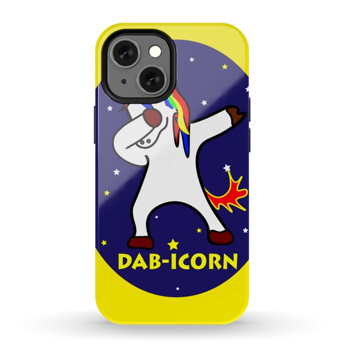 iPhone 13 mini StrongFit dab-icorn by MALLIKA
