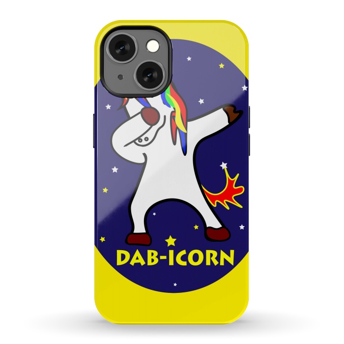 iPhone 13 StrongFit dab-icorn by MALLIKA