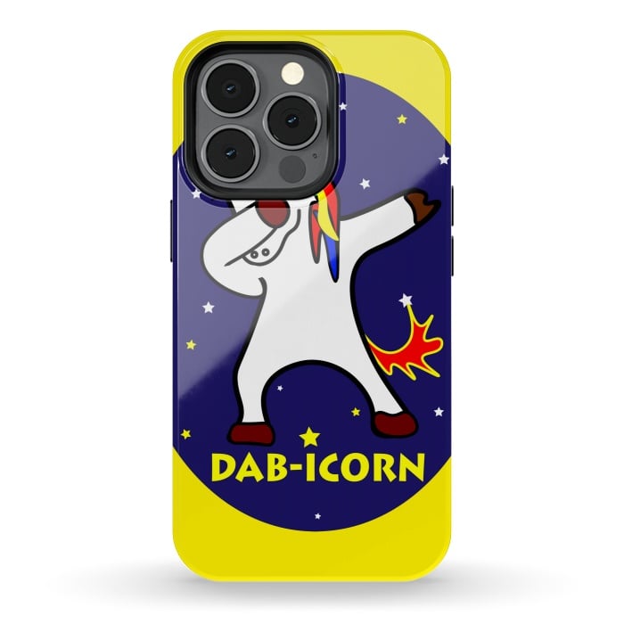iPhone 13 pro StrongFit dab-icorn by MALLIKA