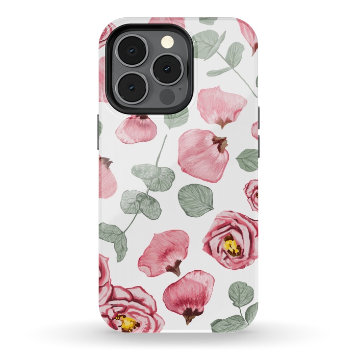 iPhone 13 pro StrongFit Rosy Romance by Uma Prabhakar Gokhale