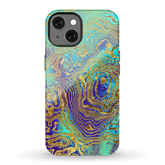 iPhone 13 StrongFit Abstract Marble IV by Art Design Works