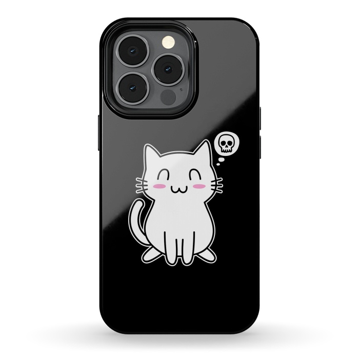 iPhone 13 pro StrongFit My Lovely Kitty by Mitxel Gonzalez