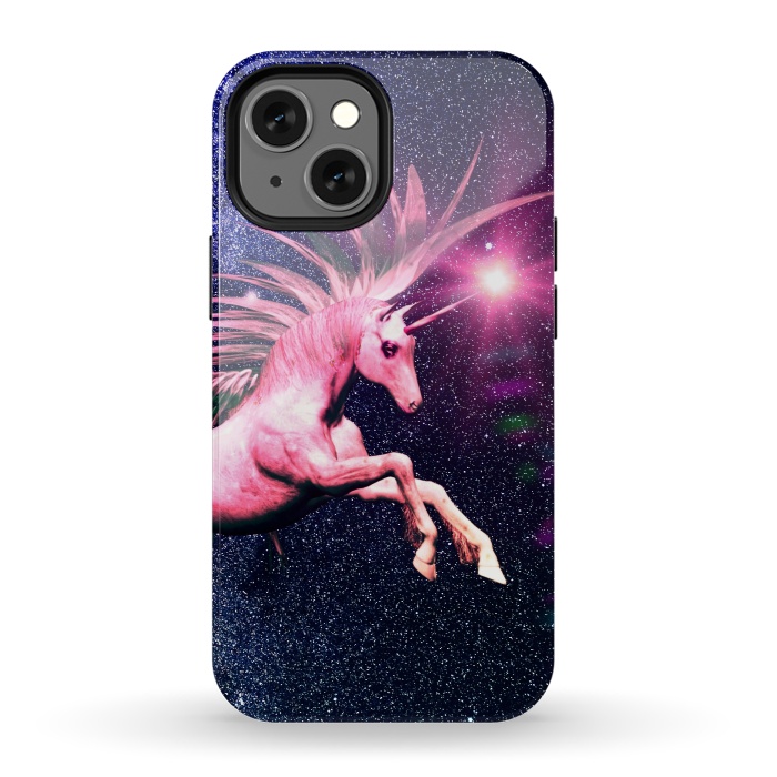 iPhone 13 mini StrongFit Unicorn Blast by Gringoface Designs
