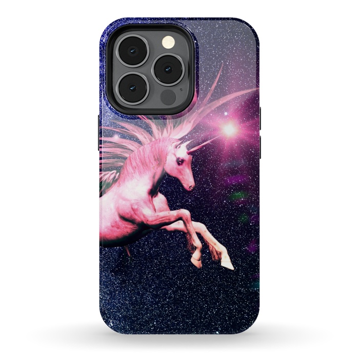 iPhone 13 pro StrongFit Unicorn Blast by Gringoface Designs