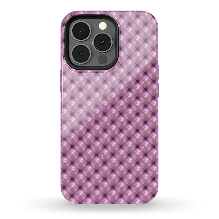 iPhone 13 pro StrongFit Pink Pearls by Andrea Haase