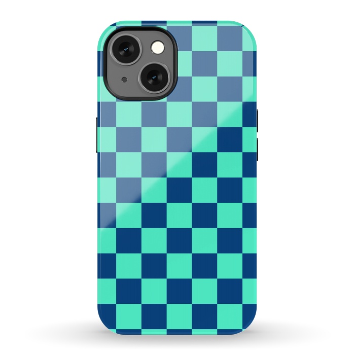 iPhone 13 StrongFit Checkered Pattern VI by Art Design Works