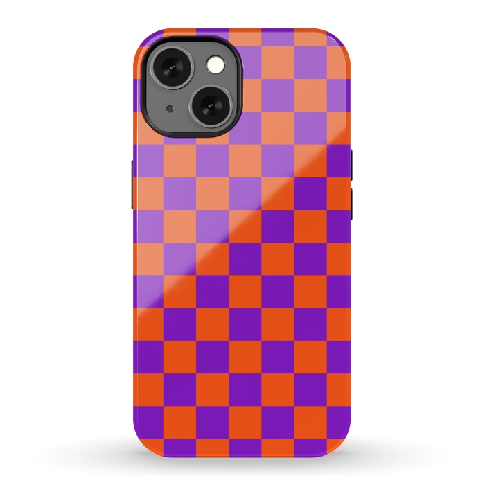 iPhone 13 StrongFit Checkered Pattern VIII by Art Design Works