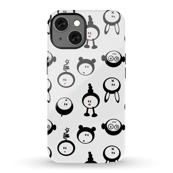 iPhone 13 StrongFit Cute monsters by Martina
