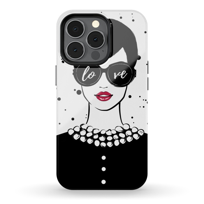 iPhone 13 pro StrongFit Love Girl by Martina