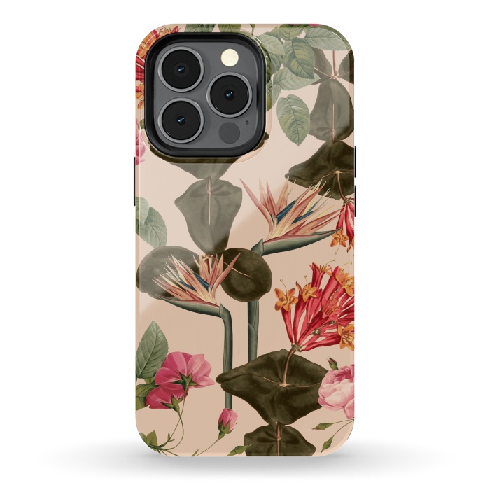 iPhone 13 pro StrongFit Wild Nature Pattern by Zala Farah