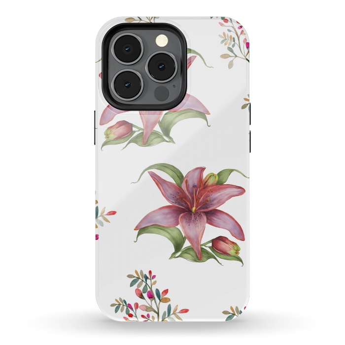 iPhone 13 pro StrongFit Queen Lily by Creativeaxle
