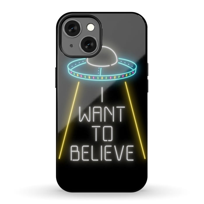 iPhone 13 StrongFit I want to believe by Laura Nagel