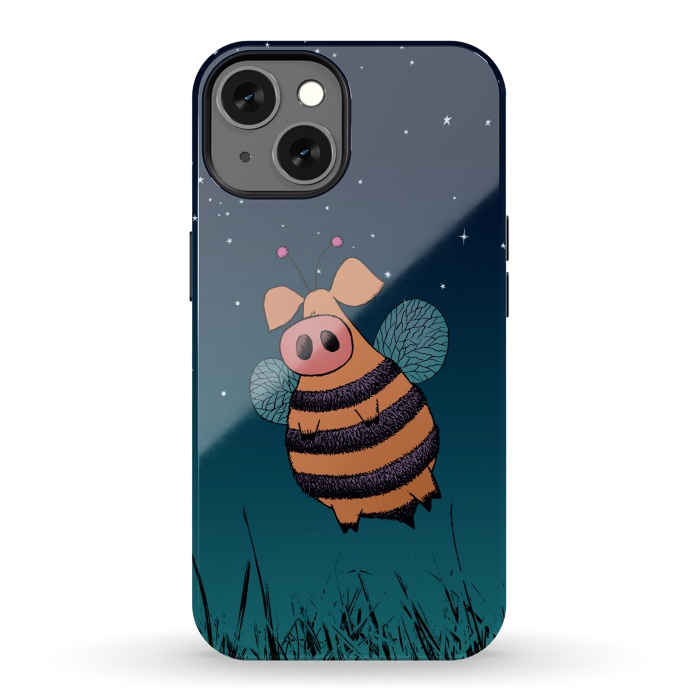 iPhone 13 StrongFit Bumblepig by Mangulica