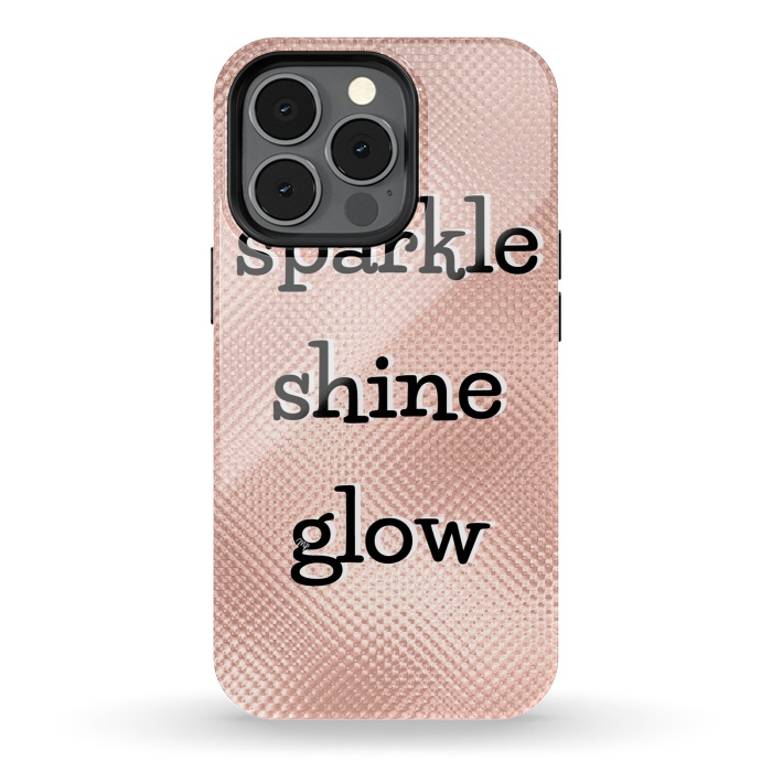 iPhone 13 pro StrongFit Sparkle Shine Glow by Martina