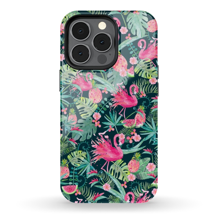 iPhone 13 pro StrongFit Tropical Summer by gingerlique