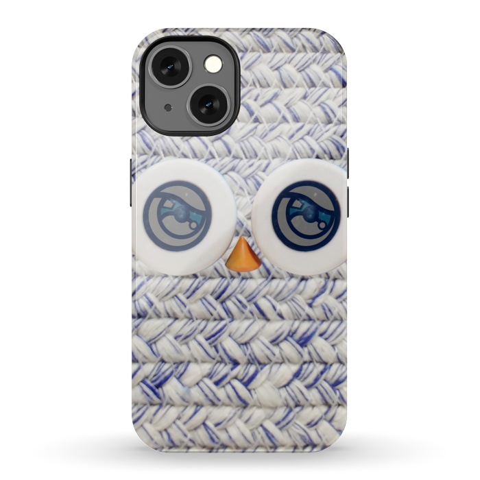 iPhone 13 StrongFit CUTE OWL by Michael Cheung