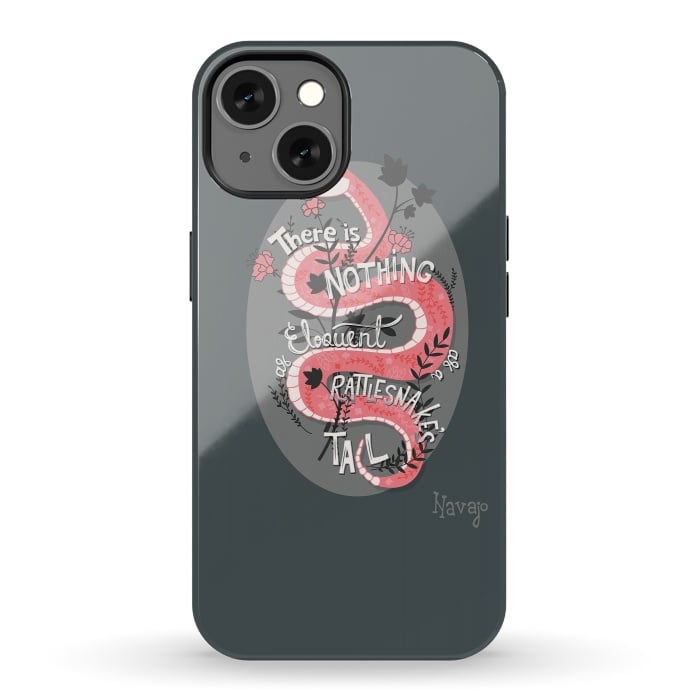 iPhone 13 StrongFit There is nothing as eloquent as a rattlesnake's tail by Jelena Obradovic
