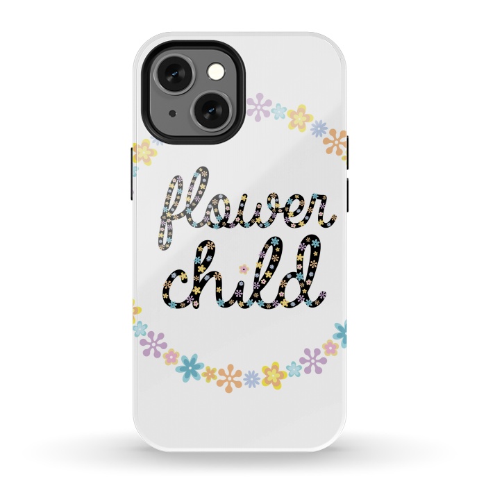 iPhone 13 mini StrongFit Flower child by Laura Nagel