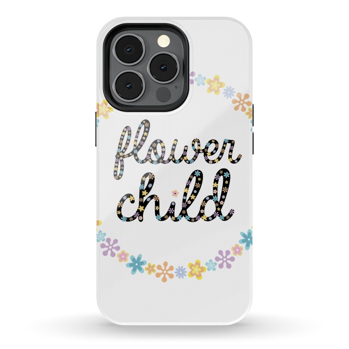 iPhone 13 pro StrongFit Flower child by Laura Nagel