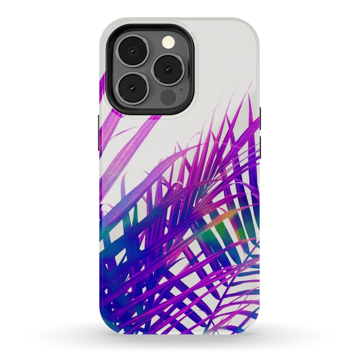 iPhone 13 pro StrongFit Colorful Palm by Uma Prabhakar Gokhale