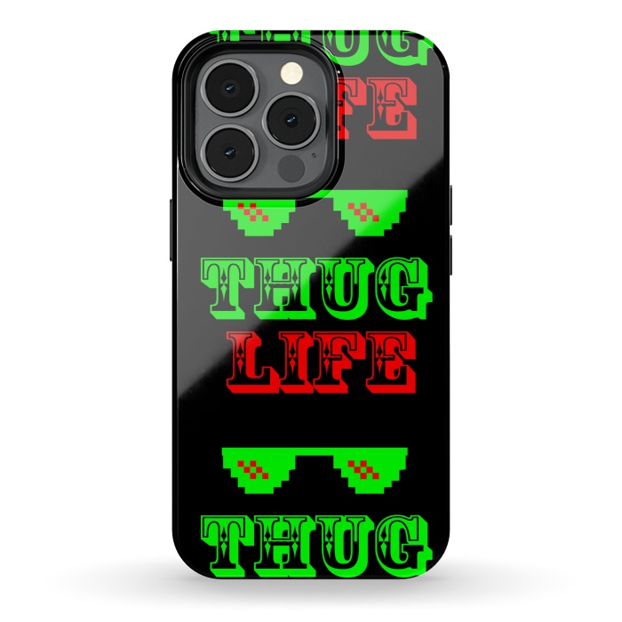 iPhone 13 pro StrongFit THUG LIFE by MALLIKA