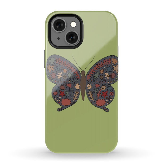 iPhone 13 mini StrongFit Butterfly by Merveilleux Clement