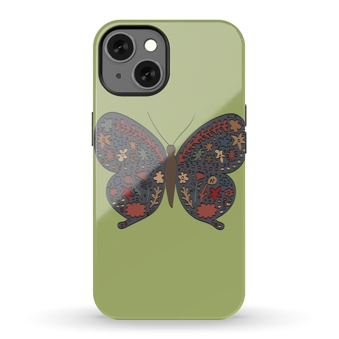 iPhone 13 StrongFit Butterfly by Merveilleux Clement