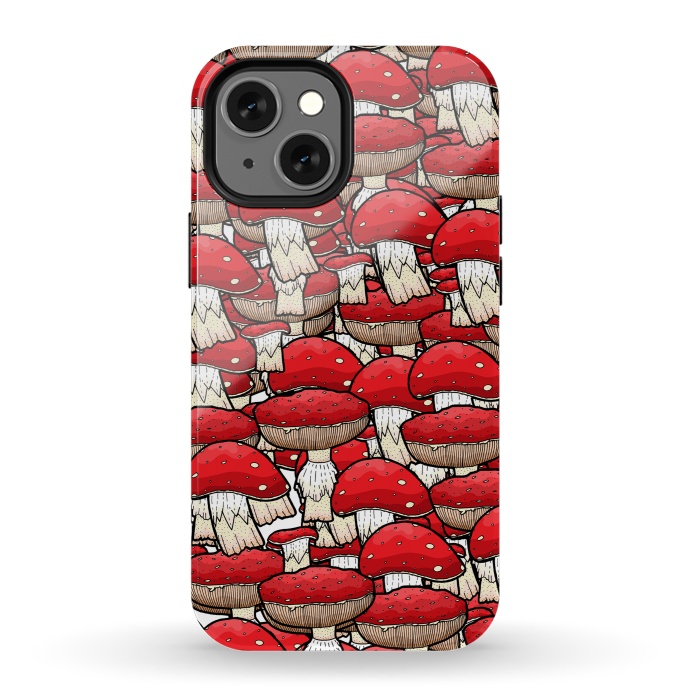 iPhone 13 mini StrongFit The red mushrooms by Steve Wade (Swade)