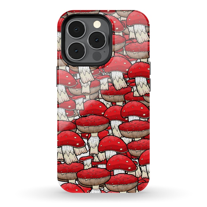 iPhone 13 pro StrongFit The red mushrooms by Steve Wade (Swade)