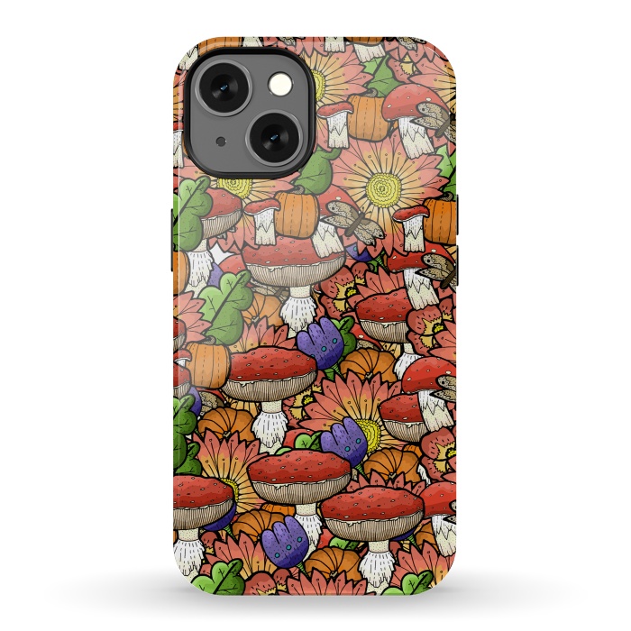iPhone 13 StrongFit Autumn Pattern by Steve Wade (Swade)