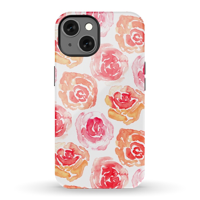 iPhone 13 StrongFit Rows of Roses  by Tigatiga