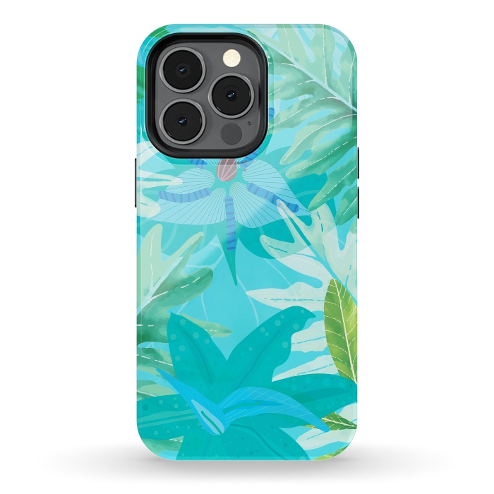 iPhone 13 pro StrongFit Eve's blue Aroma Garden by  Utart