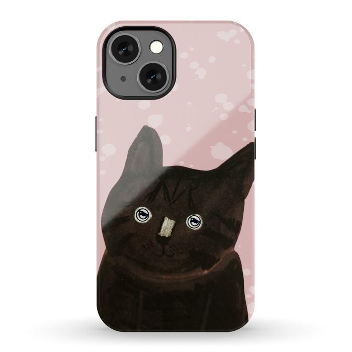 iPhone 13 StrongFit LOVELY KITTY by Michael Cheung