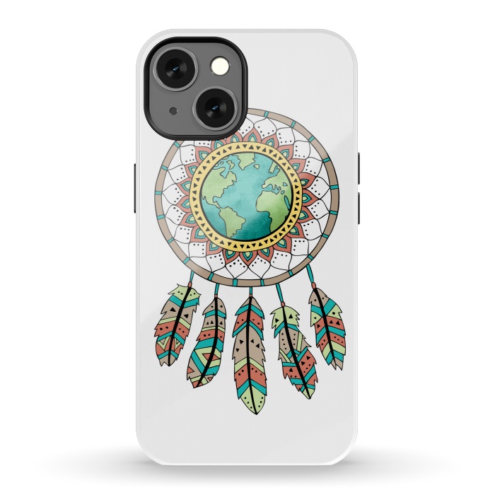 iPhone 13 StrongFit World Dreamcatcher by Pom Graphic Design