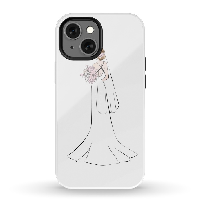 iPhone 13 mini StrongFit Pretty Bride by Martina