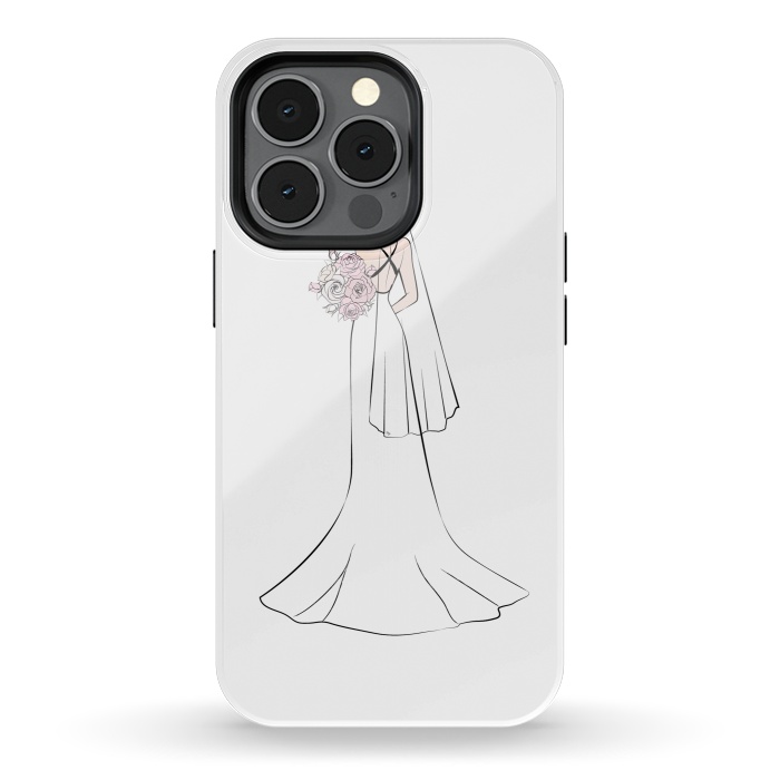 iPhone 13 pro StrongFit Pretty Bride by Martina