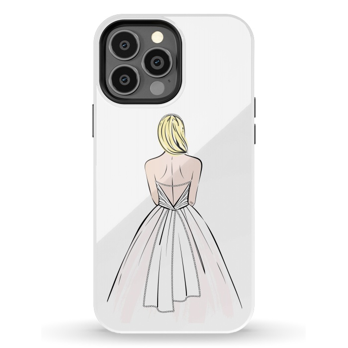 iPhone 13 Pro Max StrongFit Elegant bride illustration by Martina