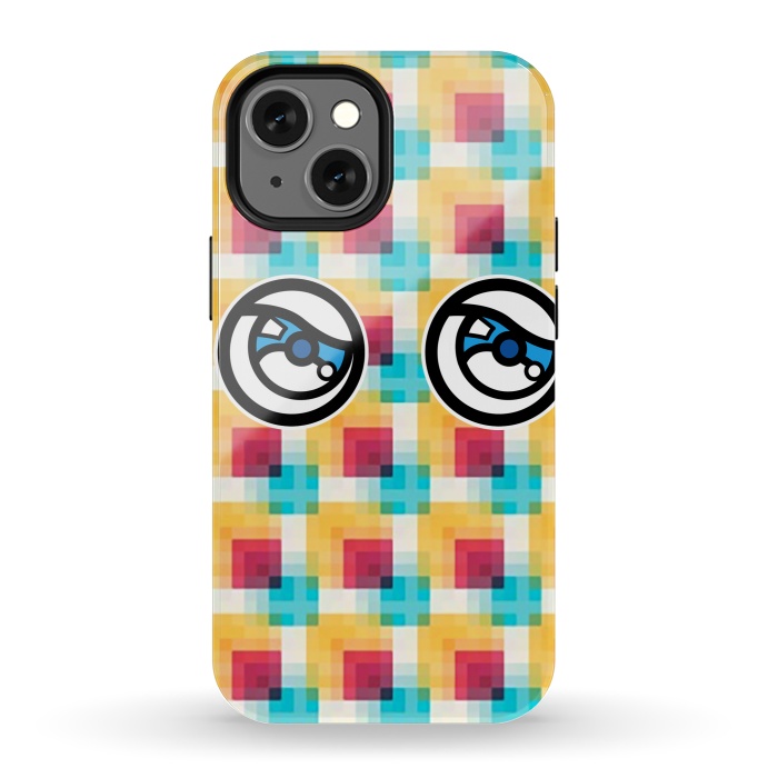 iPhone 13 mini StrongFit PIXELS by Michael Cheung
