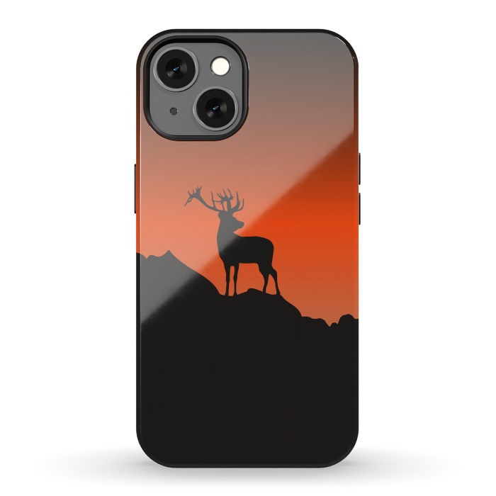 iPhone 13 StrongFit Deer Calling by Creativeaxle